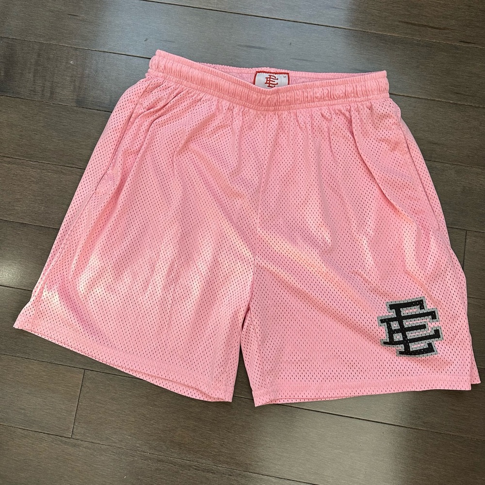 Pink Mesh Men's Shorts